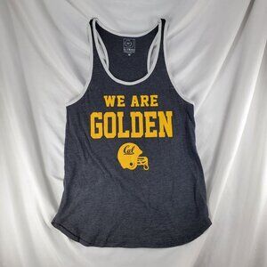 U-Trau Women's Gray Tank Top California Golden Bears Football Size M (C-5)